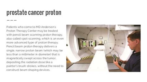 Proton Therapy For Prostate Cancer