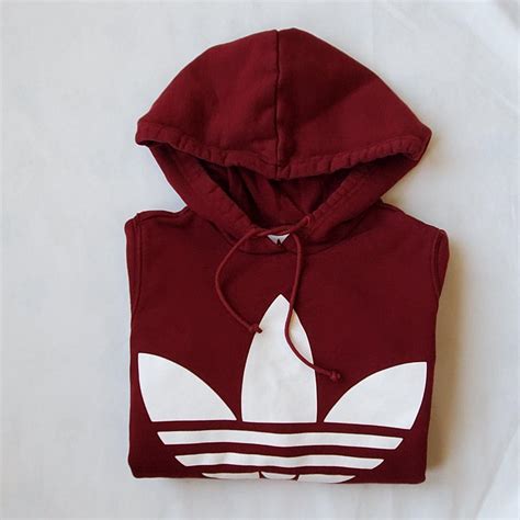 💫💫💫hoodie By Adidas Big Trefoil And Adidas Front Depop