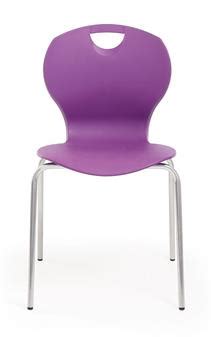 Evo 4 Leg Chairs One Piece Polypropylene Chair UK Educational