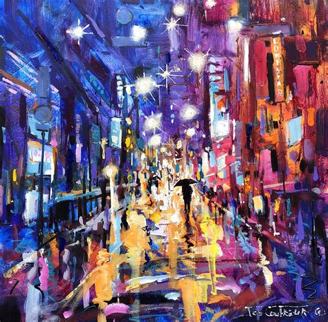 Cityscape 5 By Jos Coufreur 2022 Painting Acrylic On Canvas Singulart