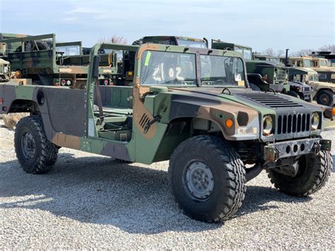 M998 Humvee Military Hood Side Bumper 12338896 Midwest Military Equipment