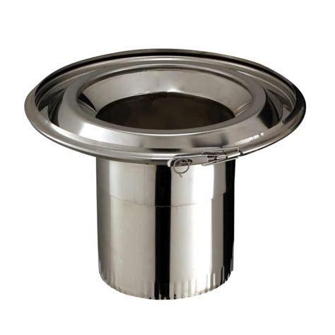 R Duction Conique Raccordement Inox Mm Poujoulat Conduit Rigide Isol