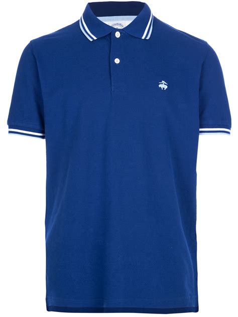 Brooks Brothers Classic Polo Shirt In Blue For Men Navy Lyst