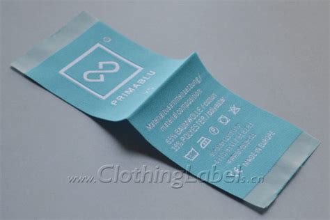 Cotton Care Label For Clothing Clothinglabelscn