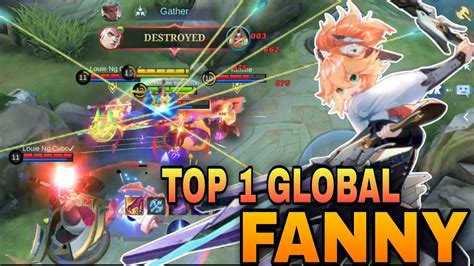 Top Global Fanny Gameplay Tutorial Fanny Best Build And Emblem