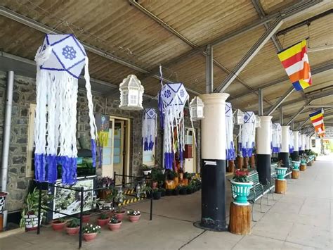 Vesak Celebrations At Railway Stations