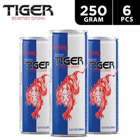 Buy Tiger Bloody Energy Drink 6 X 250 Ml توصيل