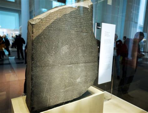 Rosetta Stone Egypt Renews Call For Return Of Ancient Slab From Uk