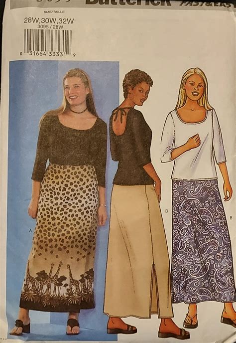 Butterick Full Figure Sewing Patterns 3039 3095 3207 6953 Plus