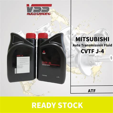 Original Mitsubishi Atf Cvt J J Auto Transmission Fluid L