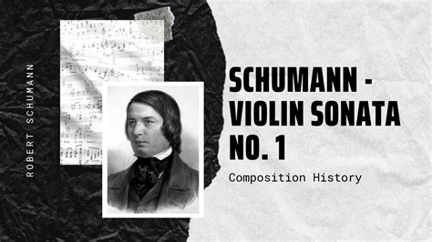 Schumann Violin Sonata No Op Youtube