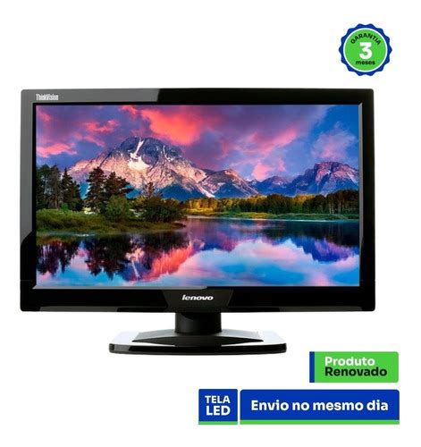 Monitor Lenovo Led E Ba Polegadas Parcelamento Sem Juros