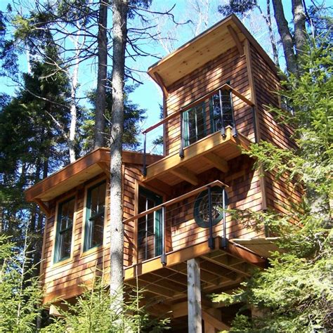 Tiny House In The Trees 350 Sq Ft Of Bliss Tiny House Pins