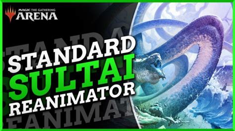 MTG Arena Kamigawa Neon Dynasty Standard Sultai Reanimator MTG