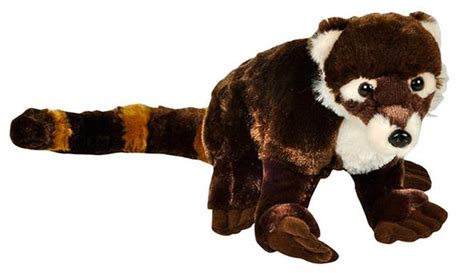 Wildlife Tree 8 White Nosed Coati Stuffed Animal Plush Floppy Zoo