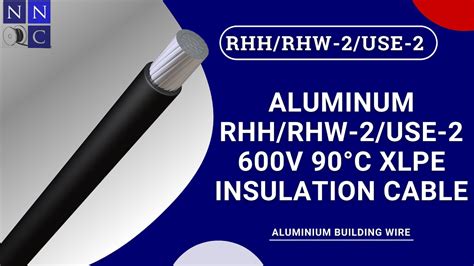 Nassau Aluminum Rhh Rhw Use Cable C Xlpe Insulation V