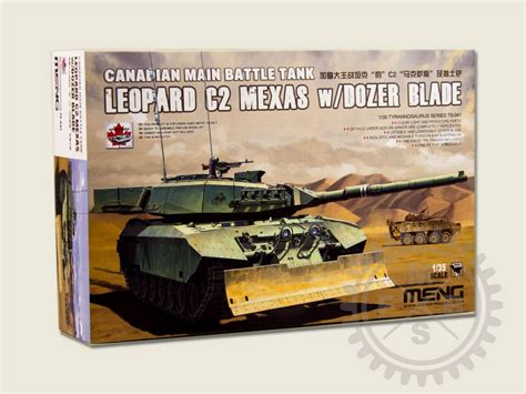 Canadian Main Battle Tank Leopard C Mexas W Dozer Blade Der