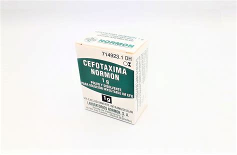 Cefotaxima Normon G Polvo Y Soluci N Para Soluci N Inyectable