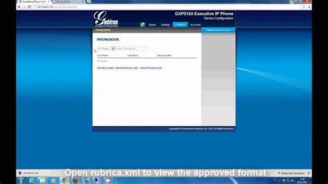 Tutorial 29 Grandstream GXP 2124 Configuration YouTube