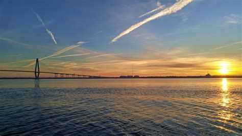 Bridge and Sun - Glimpses of Charleston