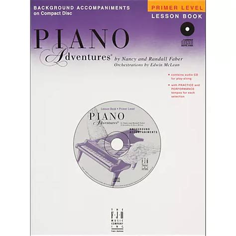 Faber Piano Adventures Piano Adventures Primer Level Lesson Cd With