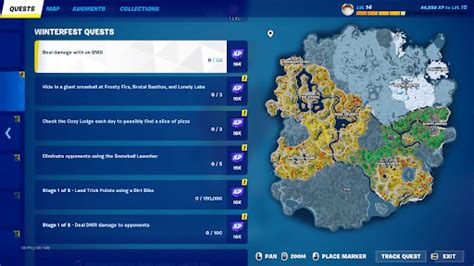 Fortnite Winterfest Quest List Videogamer