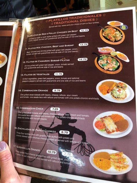Menu At Los Charros Restaurant East Moline