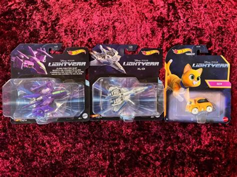 NEW HOT Wheels Disney Pixar Buzz Lightyear XL Zurg Spaceships Sox Car PicClick UK