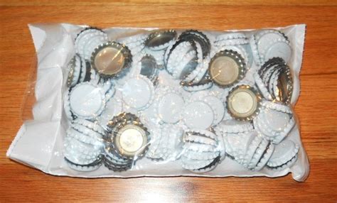 Crown Caps 144 White New Bottle Caps Standard 265 Size For Soda And Beer