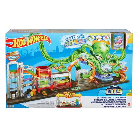 Autolavado Ataque Extremo Hot Wheels City Bb