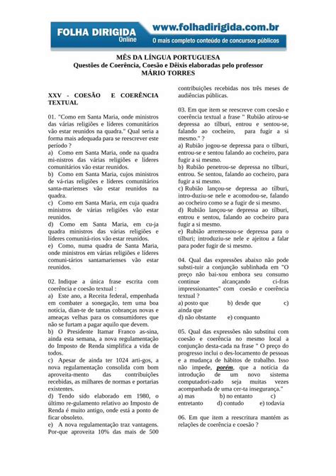 Pdf Coesao E Coerencia Dokumen Tips