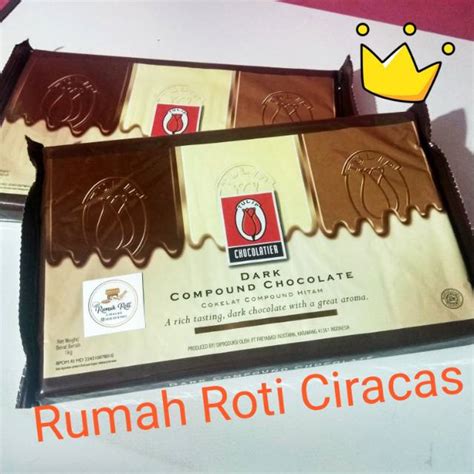 Jual Tulip Dark Chocolate Kg Compound Coklat Batang Choco Shopee