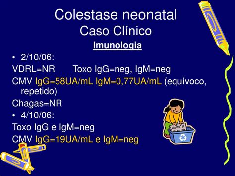 Colestase Neonatal Caso Clínico ppt carregar