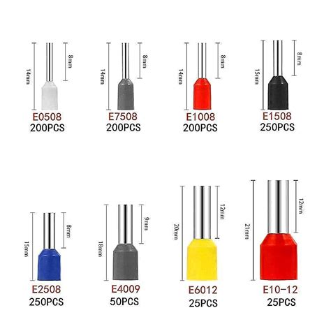 Set 1200 Pini Terminali Ounuvio Ferule Pentru Sertizare Pini De