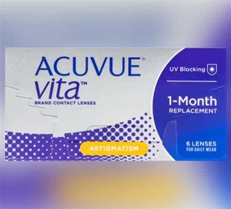 Acuvue Vita For Astigmatism 6 Pack Michigan Contact Lens