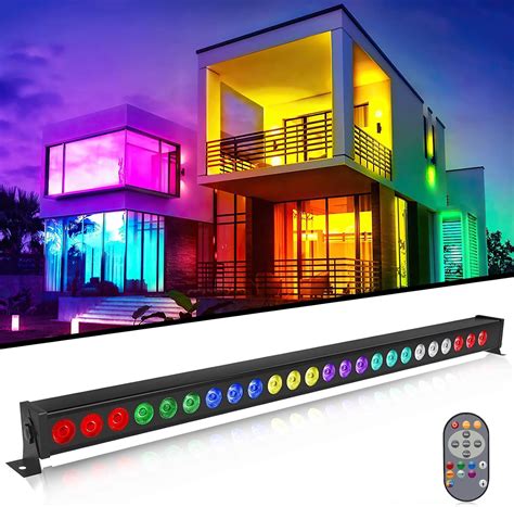 Wallwasher licht Bar 24x3W RGBW LEDs Strahler Bühnenlicht Wall Washer