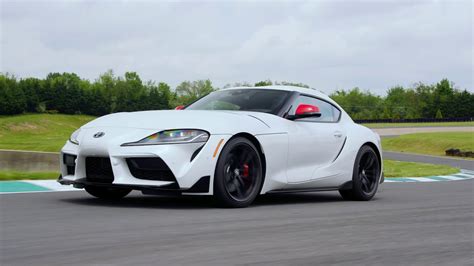 Driving The Toyota Gr Supra Launch Edition Absolute White Color