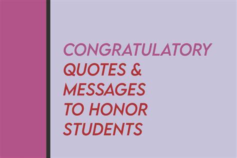 100 Award Recognition Quotes For Honor Students From Parents Or