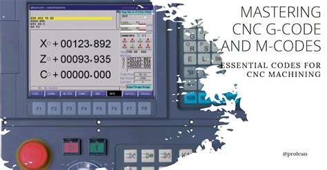 Dominando códigos G e códigos M CNC para usinagem CNC