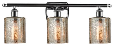 Innovations Cobbleskill 3 Light Bathroom Fixture Polished Chrome