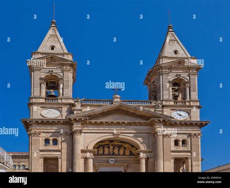 Italy Alberobello Basilica Of Saints Cosmas And Damian Stock Photo