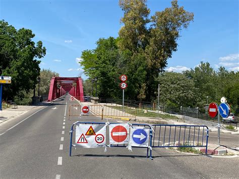 Ayto Talavera On Twitter Corte Provisional De Un Carril Del Puente