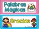 Spanish Rainbow Themed Kind Words Palabras Mágicas Arcoiris by