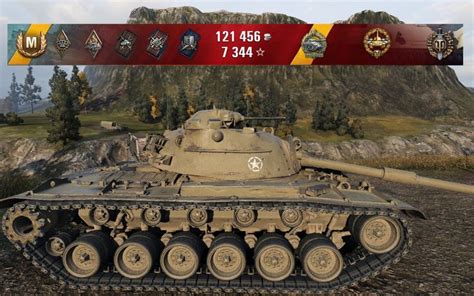 Wot M A Patton Dmg Kills Fjords World Of Tanks