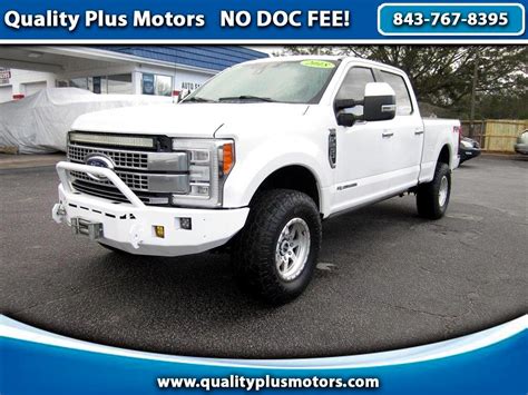 2018 Ford F 250 Sd Platinum Crew Cab 4wd