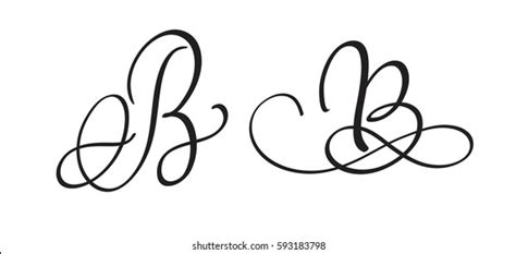 Fancy Cursive B Capital Bmp Online