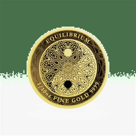 Equilibrium 2023 1 10oz Gold 9999 Proof Like Pressburg Mint