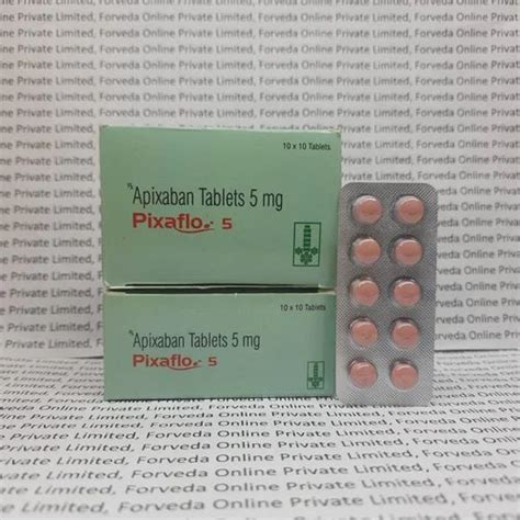 Apixaban 5 Mg Tablet At Rs 300 Strip Apixaban Tablet In Nagpur ID