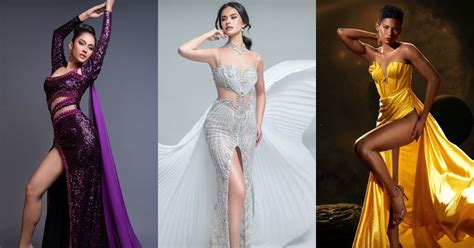 Miss Universe Philippines 2024 candidates dazzle in their evening gowns ...