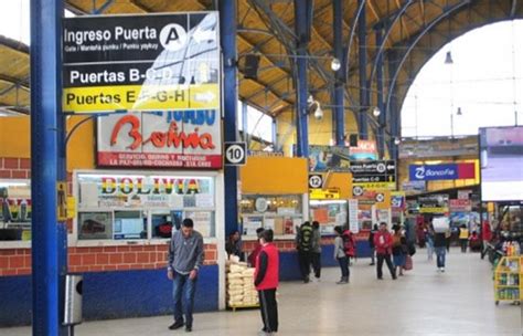 La Paz Conozca Los Horarios Para Viajes Interprovinciales E